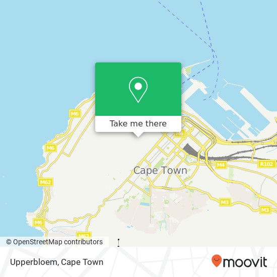 Upperbloem map