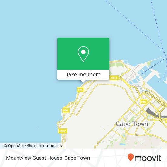Mountview Guest House map
