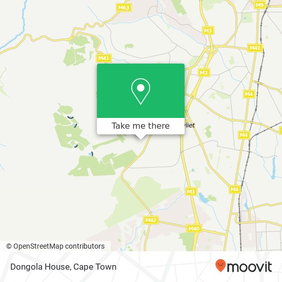 Dongola House map