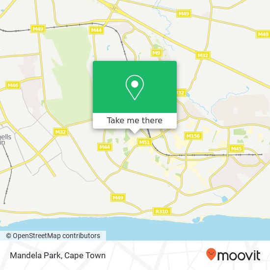 Mandela Park map