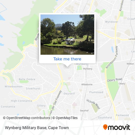 Wynberg Military Base map