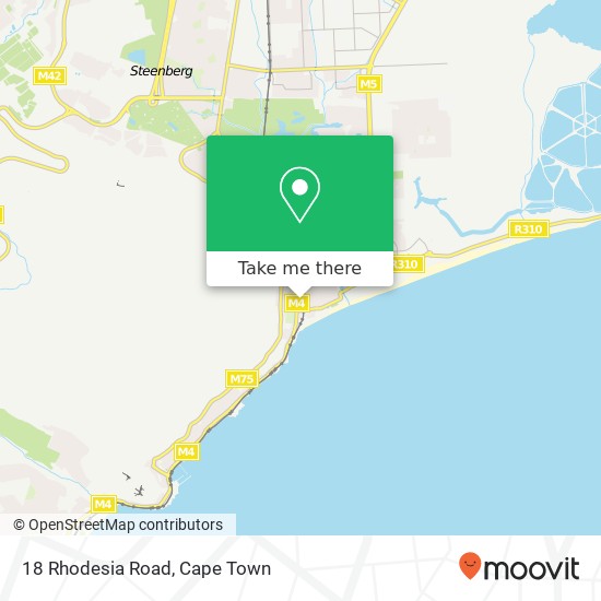 18 Rhodesia Road map