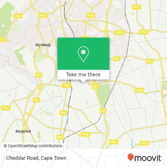 Cheddar Road map