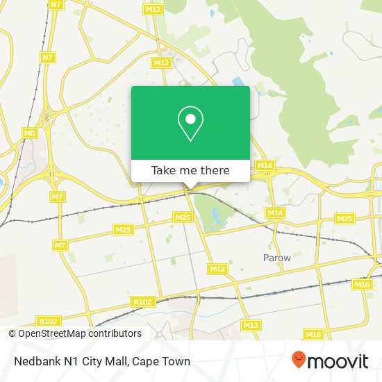 Nedbank N1 City Mall map