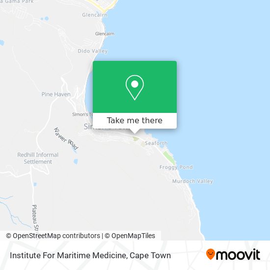 Institute For Maritime Medicine map