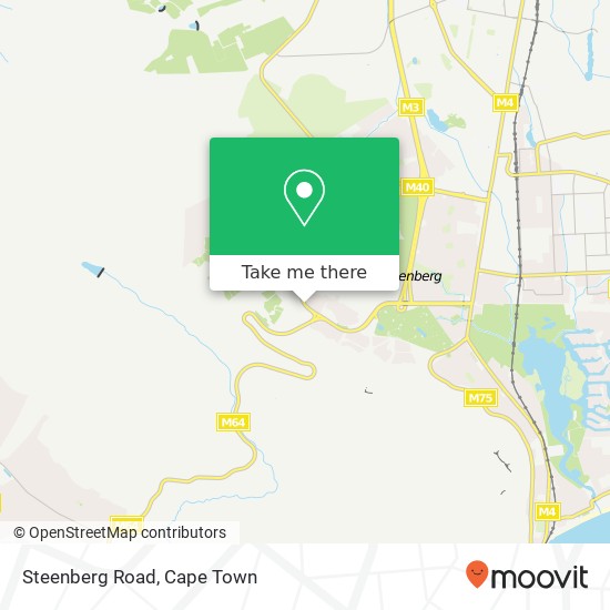 Steenberg Road map