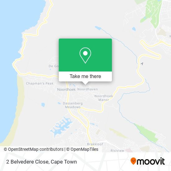 2 Belvedere Close map