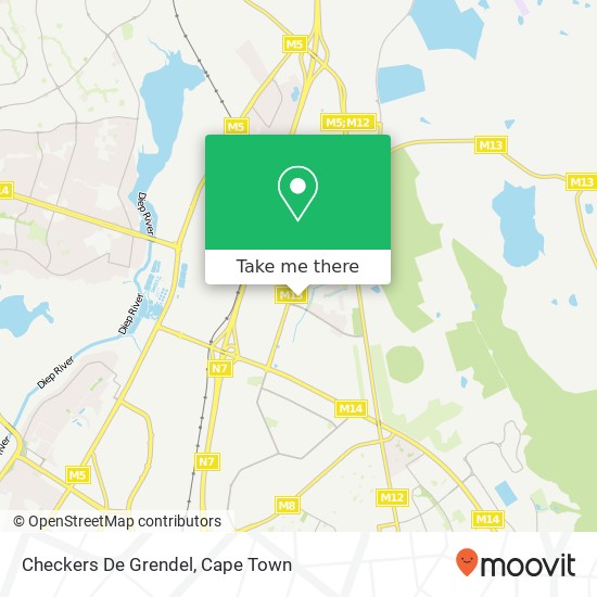 Checkers De Grendel map