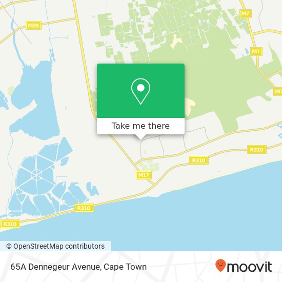 65A Dennegeur Avenue map