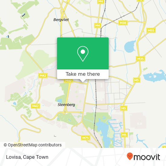Lovisa, 16, Tokai Rd Dreyersdal Cape Town 7945 map
