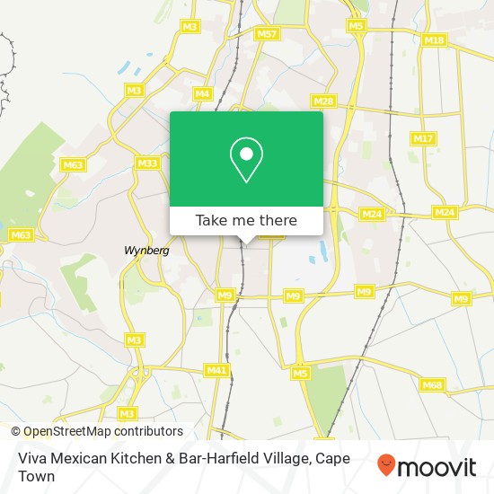 Viva Mexican Kitchen & Bar-Harfield Village, 2nd Ave Kenilworth Cape Town 7708 map