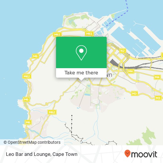 Leo Bar and Lounge map