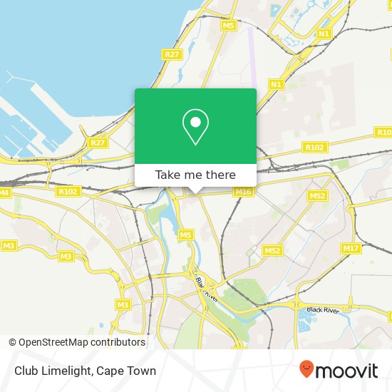 Club Limelight map