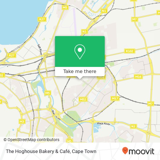The Hoghouse Bakery & Café, Morningside St Ndabeni Cape Town 7405 map