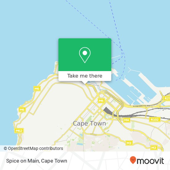 Spice on Main, Main Rd Green Point Cape Town 8005 map