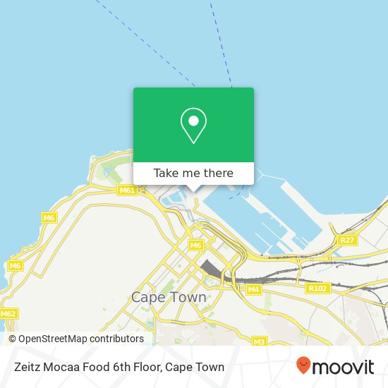 Zeitz Mocaa Food 6th Floor, V&A Waterfront Cape Town 8001 map