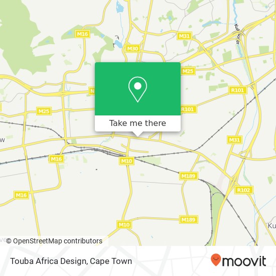 Touba Africa Design, Voortrekker Rd Kempenville Bellville 7530 map