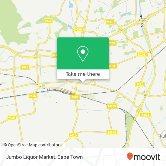 Jumbo Liquor Market, 223, Voortrekker Rd Kempenville Cape Town 7530 map