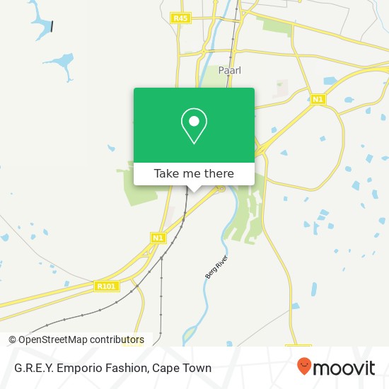 G.R.E.Y. Emporio Fashion, Southern Paarl Paarl 7646 map