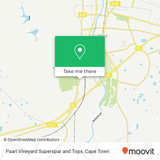Paarl Vineyard Superspar and Tops, Main St Southern Paarl Paarl 7646 map