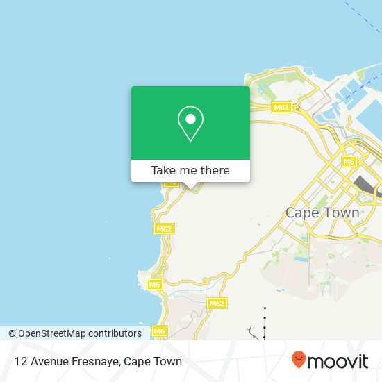 12 Avenue Fresnaye map