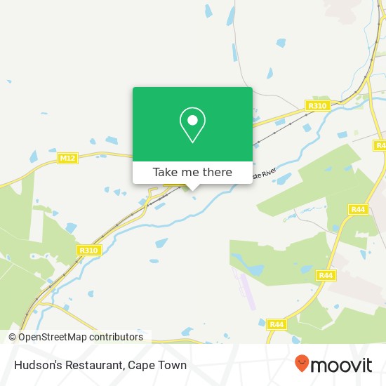 Hudson's Restaurant map