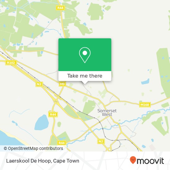 Laerskool De Hoop map