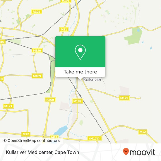 Kuilsriver Medicenter map