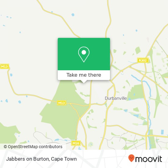 Jabbers on Burton map