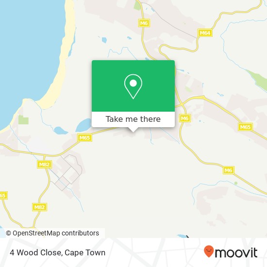 4 Wood Close map