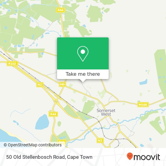 50 Old Stellenbosch Road map