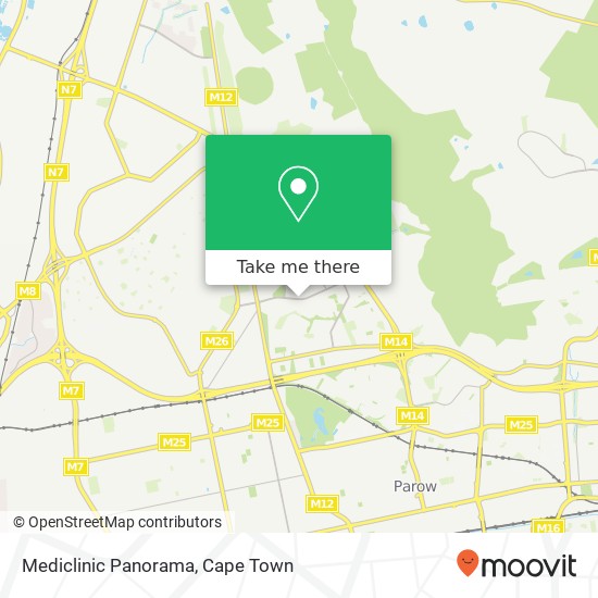 Mediclinic Panorama map