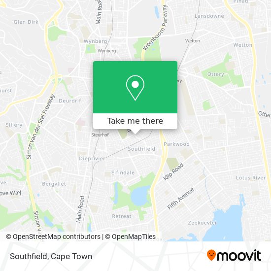 Southfield map