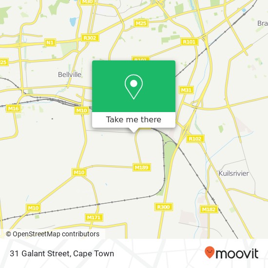 31 Galant Street map