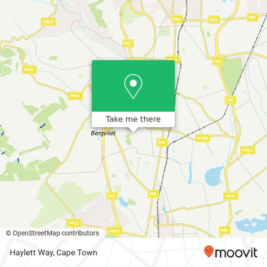 Haylett Way map