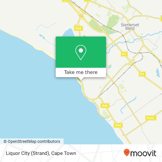 Liquor City (Strand) map