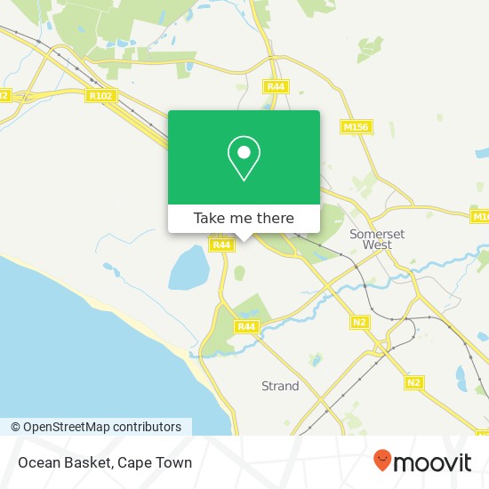 Ocean Basket map