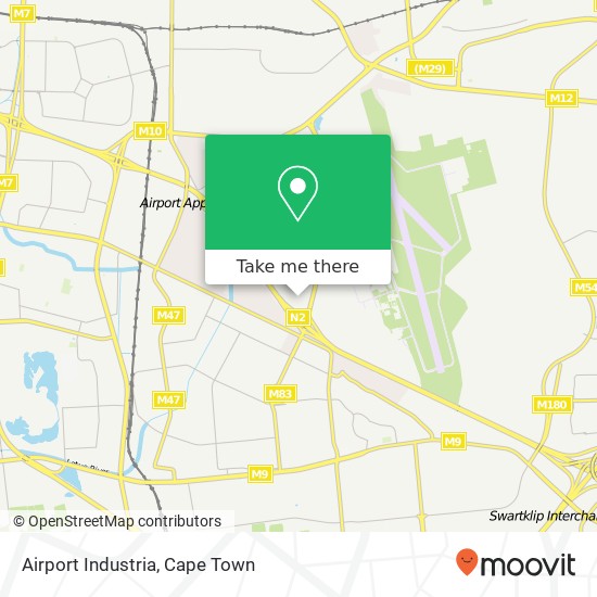 Airport Industria map