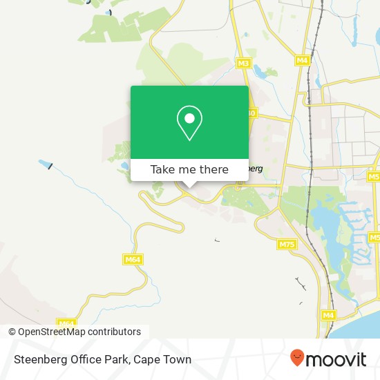 Steenberg Office Park map