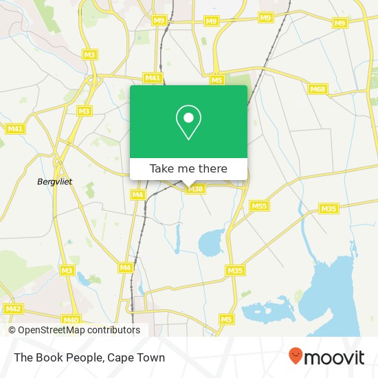The Book People map
