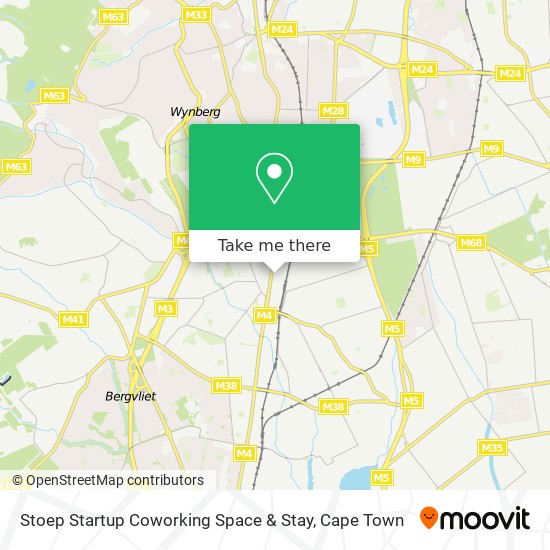 Stoep Startup Coworking Space & Stay map