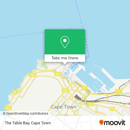 The Table Bay map