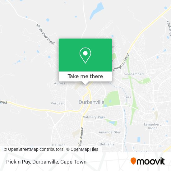 Pick n Pay, Durbanville map