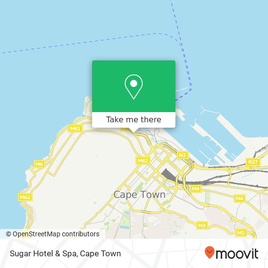 Sugar Hotel & Spa map