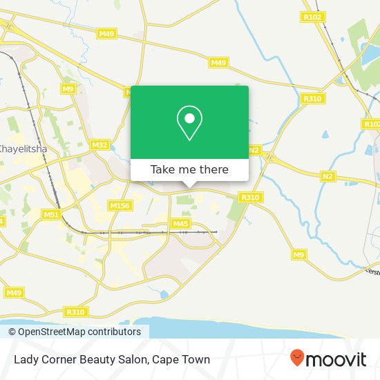 Lady Corner Beauty Salon map