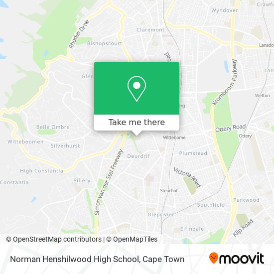 Norman Henshilwood High School map