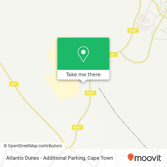 Atlantis Dunes - Additional Parking map
