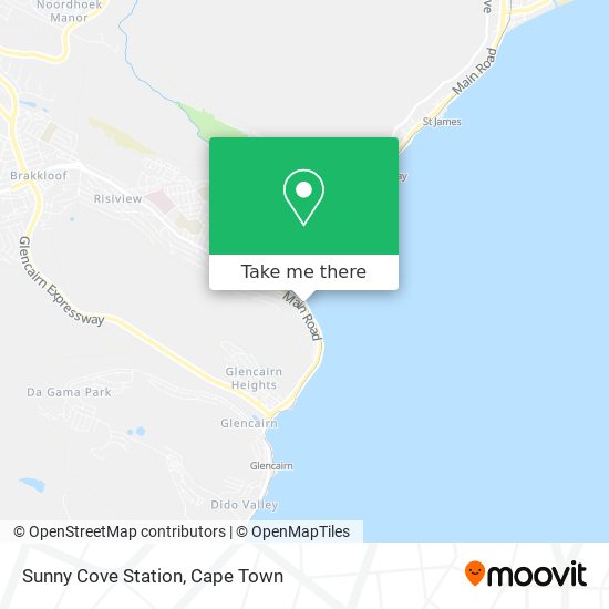 Sunny Cove Station map