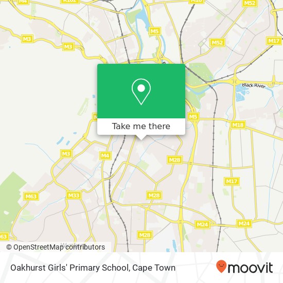 Oakhurst Girls' Primary School map