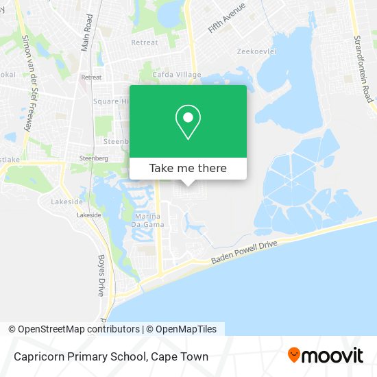 Capricorn Primary School map